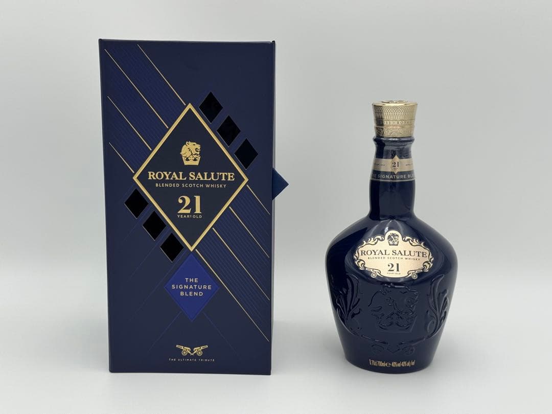 【未開栓】ROYAL SALUTE 21年 ブレンデッドスコッチウイスキー 700ml
