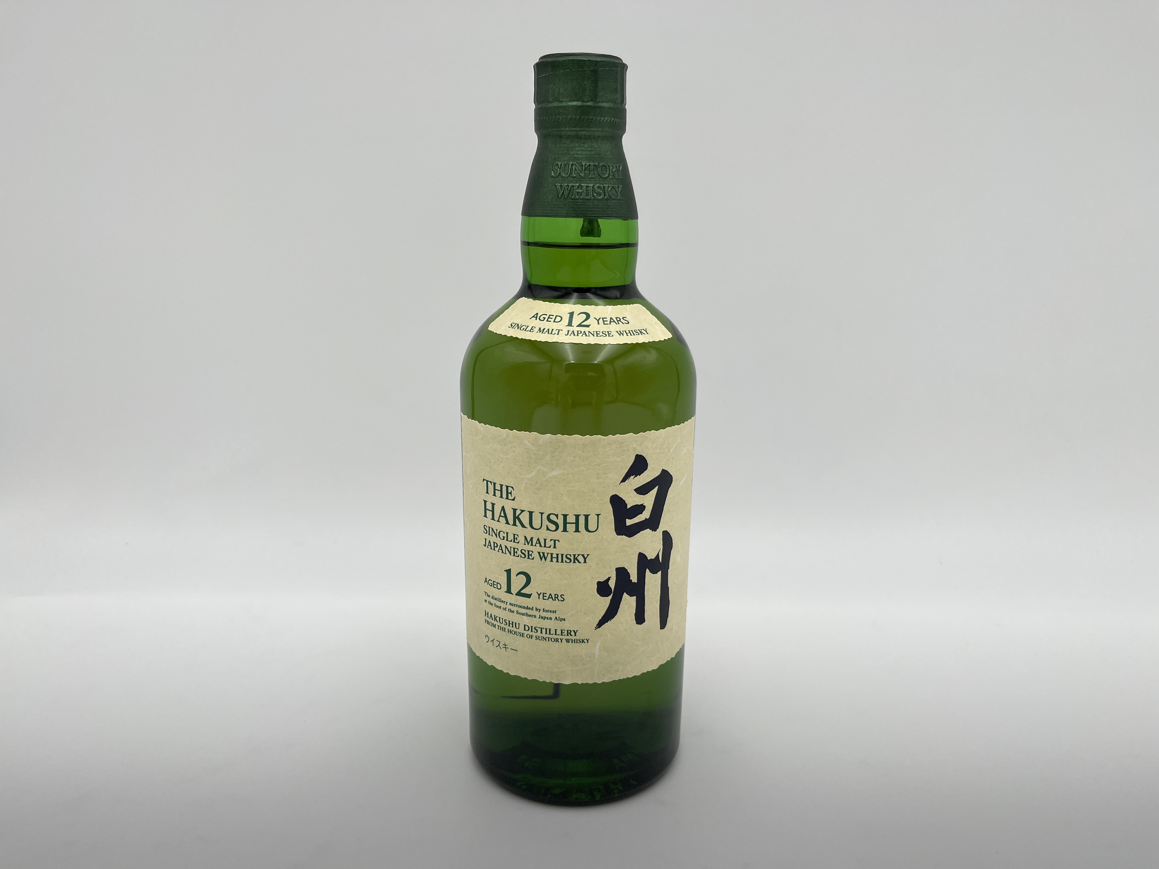 Suntory サントリー シングルモルト ウイスキー 白州12年 700ml 43% 箱無し