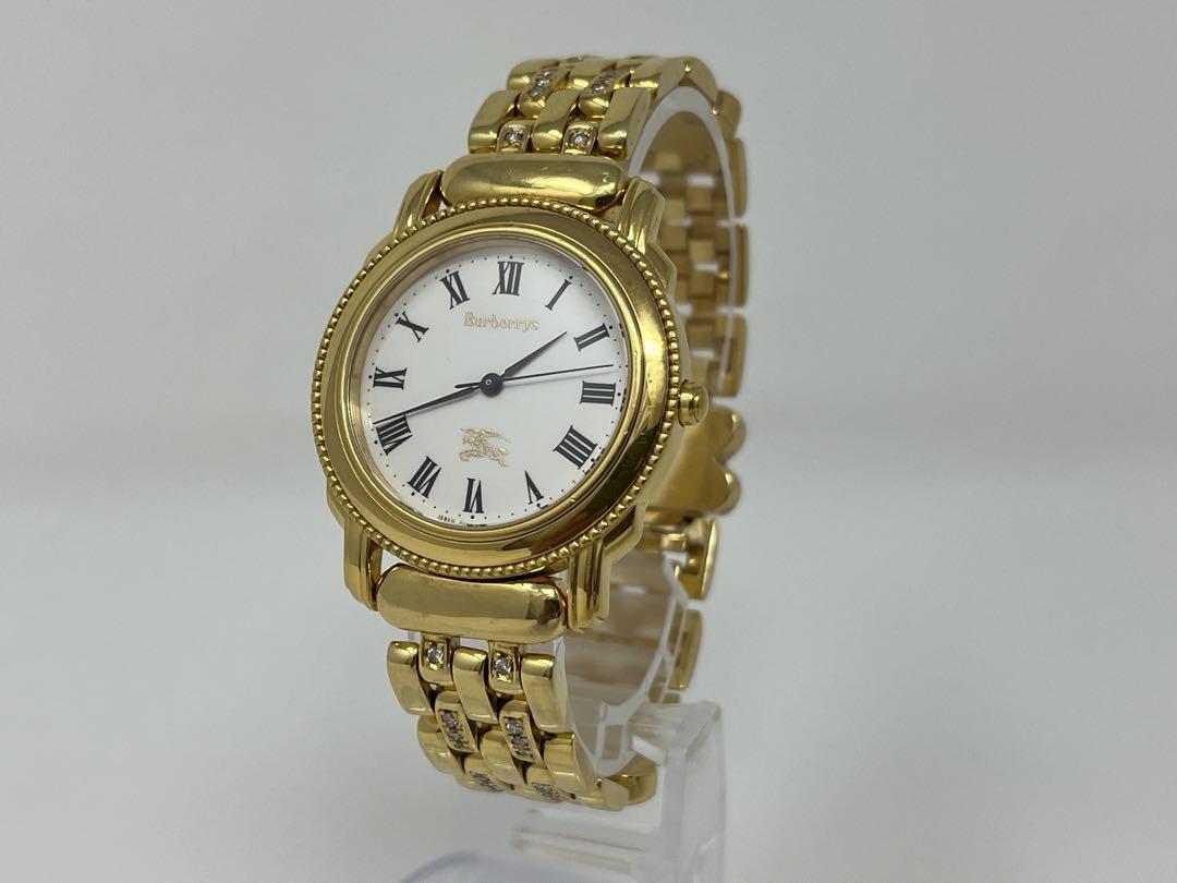 バーバリー 18K/750 金無垢 時計