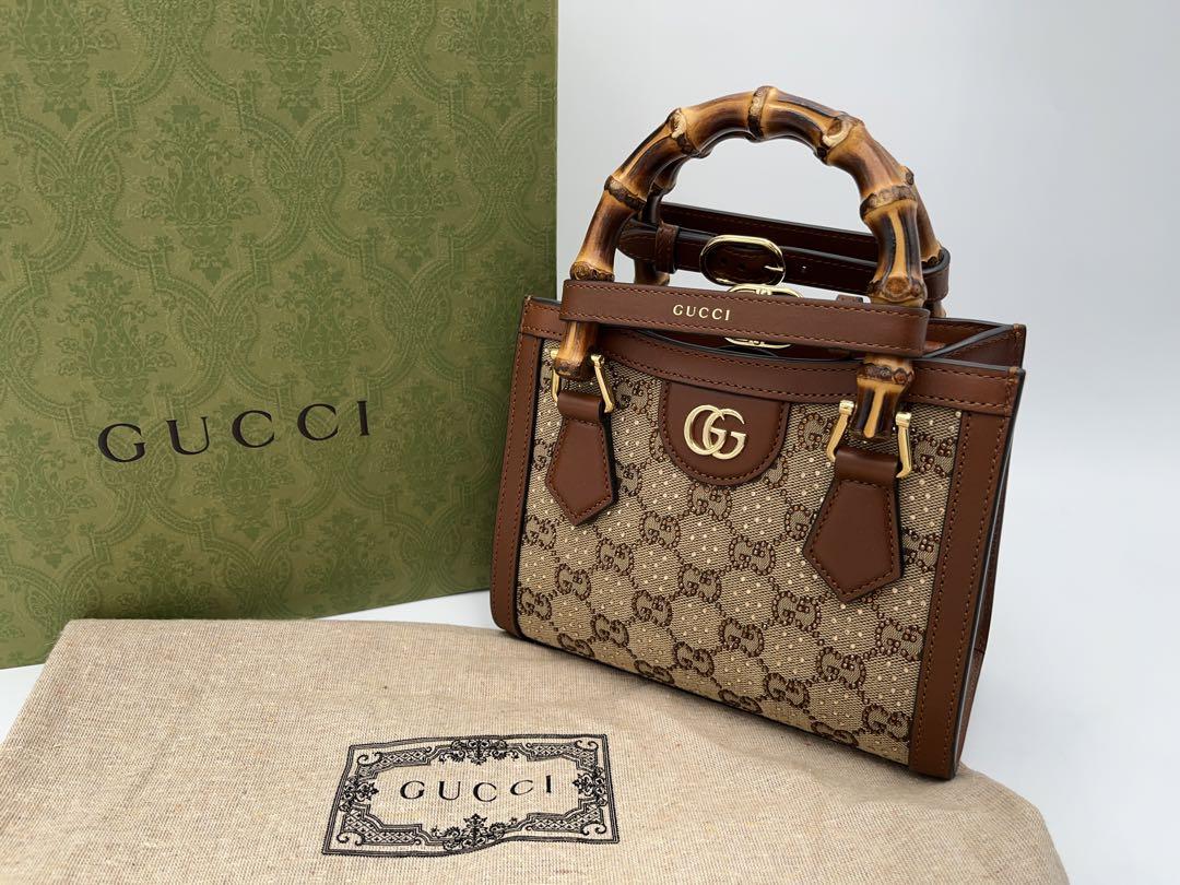 【未使用】GUCCI グッチ ダイアナ ミニ トートバッグ