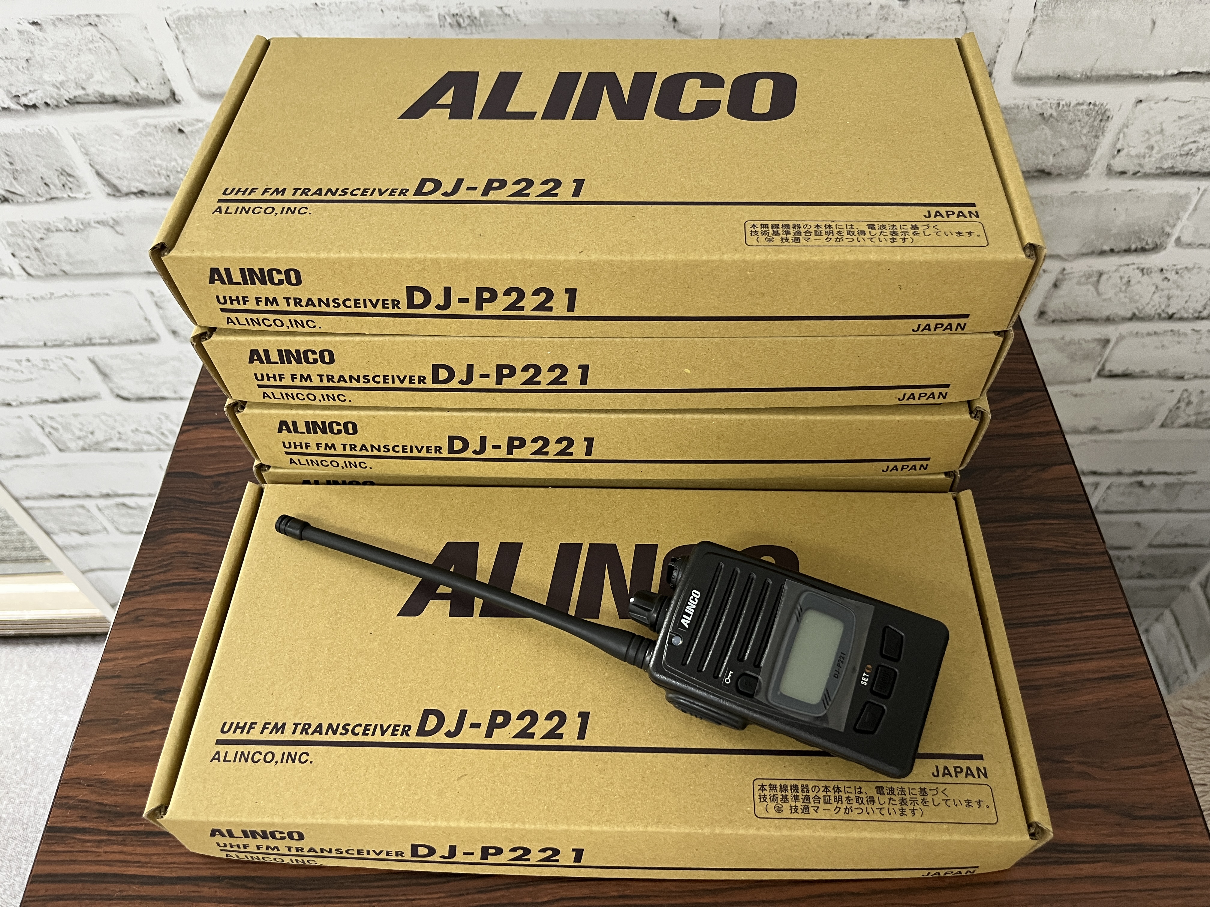 【未使用】ALINCO 特定小電力トランシーバー DJ-P221LA