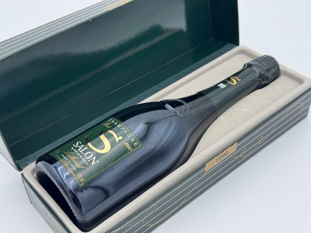【未開栓】シャンパン　サロン ブラン ド ブラン 1990年 750ml